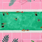 Pink riad pool Coffee Mug Gallery Image 2