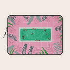 Pink riad pool Laptop Sleeve Gallery Image 1