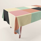 Bold Retro Checks Pattern - Large XXXIV Tablecloth Gallery Image 1