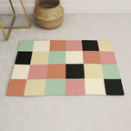 Bold Retro Checks Pattern - Large XXXIV Rug Gallery Image 1