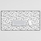 Memphis Pattern 13 - 80s Retro Desk Mat Gallery Image 1