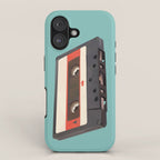 Cassette Tape Polygon Art iPhone Case Gallery Image 1