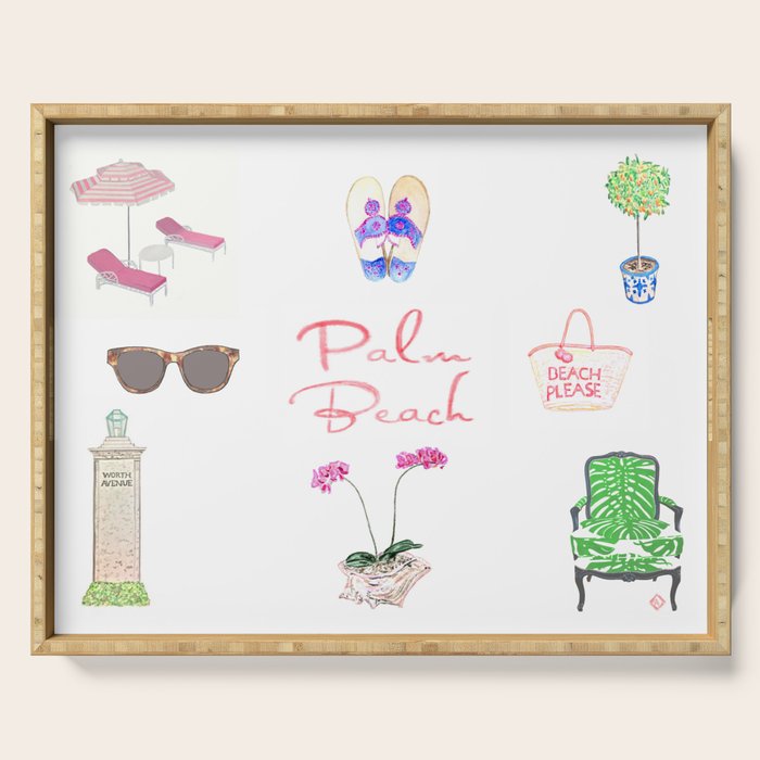 PALM BEACH Serving Tray Gallery Image 1