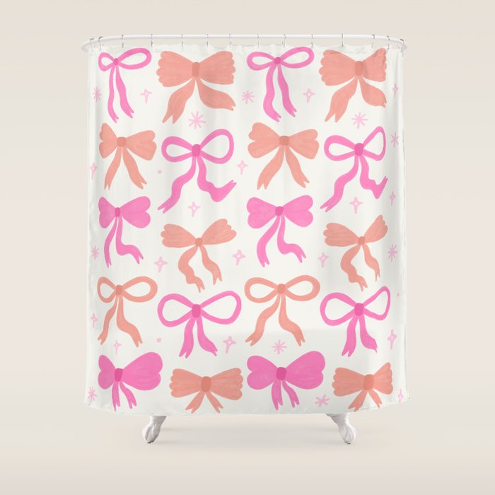 Bows Shower Curtain Gallery Image 1