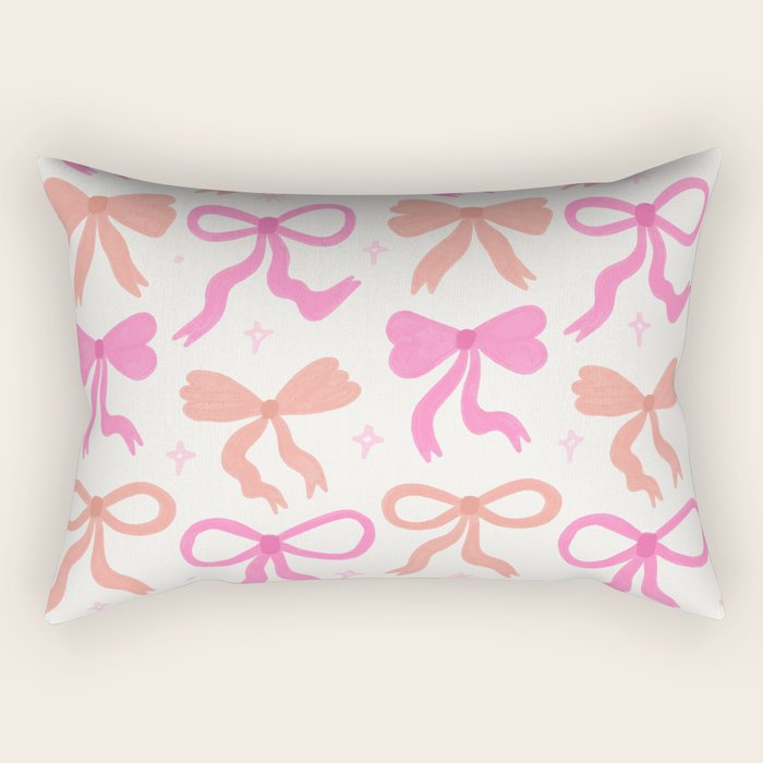 Bows Rectangular Pillow Gallery Image 1
