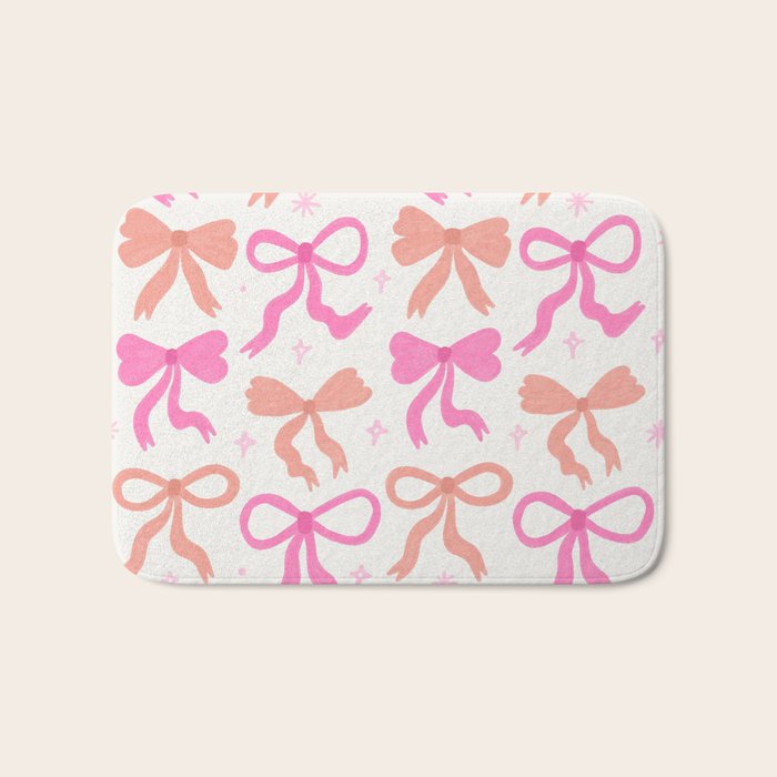 Bows Bath Mat Gallery Image 1
