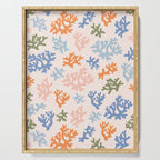 Coral Reef - peach  Serving Tray Gallery Image 1