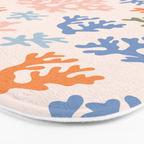 Coral Reef - peach  Bath Mat Gallery Image 3