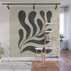 Abstract Plant No. 3 Wall Mural Gallery Image 1