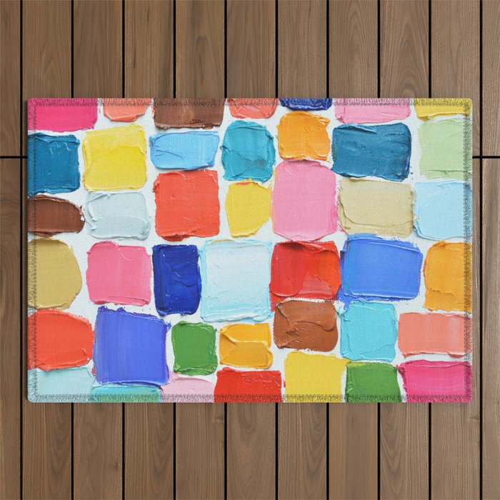 Mod Polka Daubs Outdoor Rug Gallery Image 1