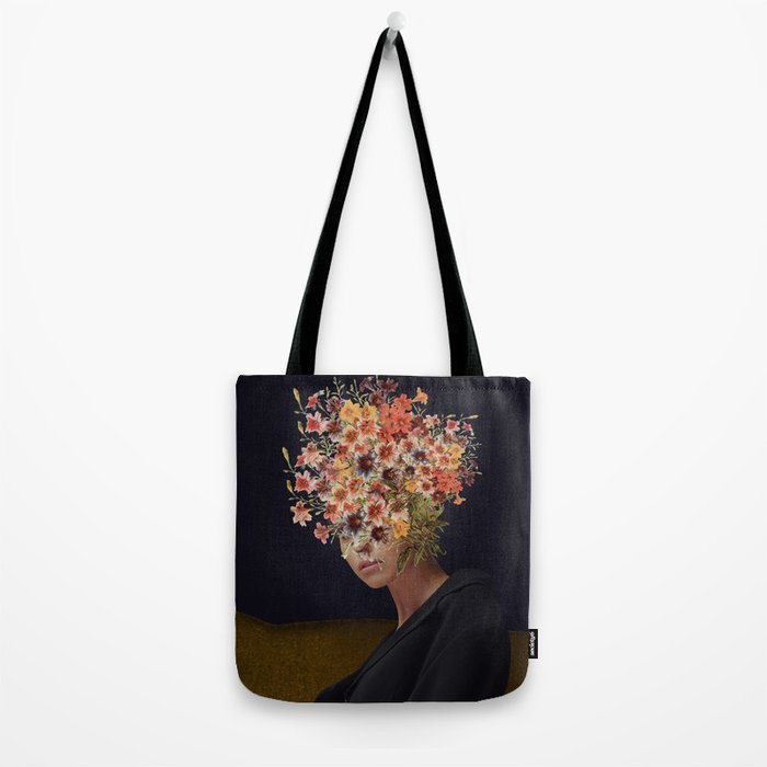 Floral Portrait 38 Tote Bag Gallery Image 2