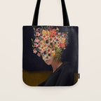 Floral Portrait 38 Tote Bag Gallery Image 1
