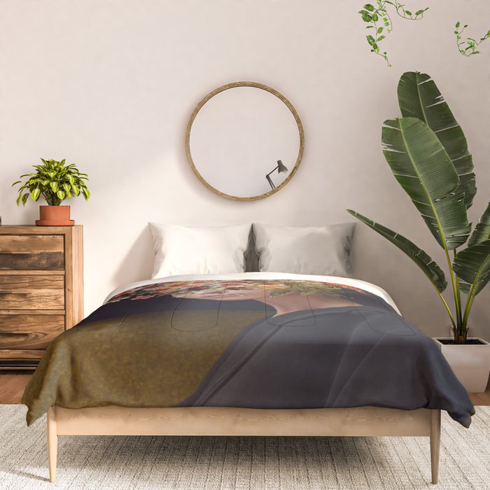 Floral Portrait 38 Comforter Gallery Image 3