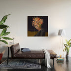 Floral Portrait 38 Wood Wall Art Gallery Image 2