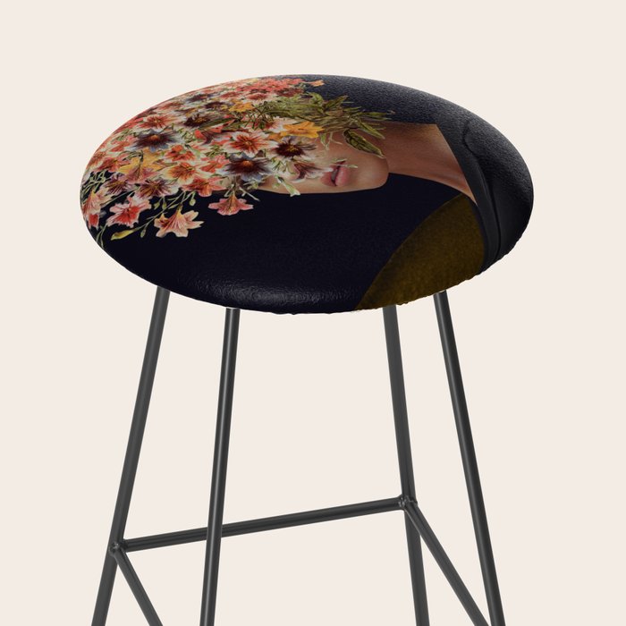 Floral Portrait 38 Stool Gallery Image 2