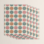 Retro Summer Daisies IX Wrapping Paper Gallery Image 3