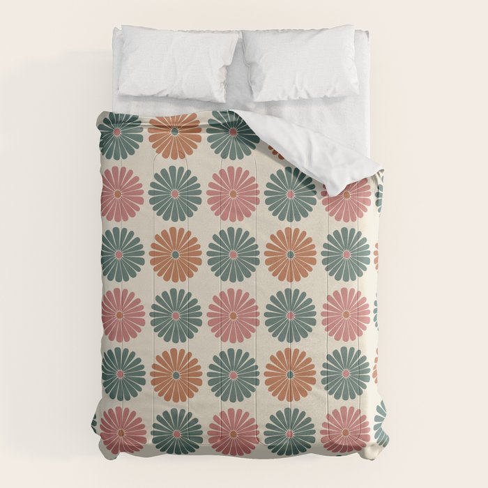 Retro Summer Daisies IX Comforter Gallery Image 6