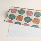 Retro Summer Daisies IX Wrapping Paper Gallery Image 2