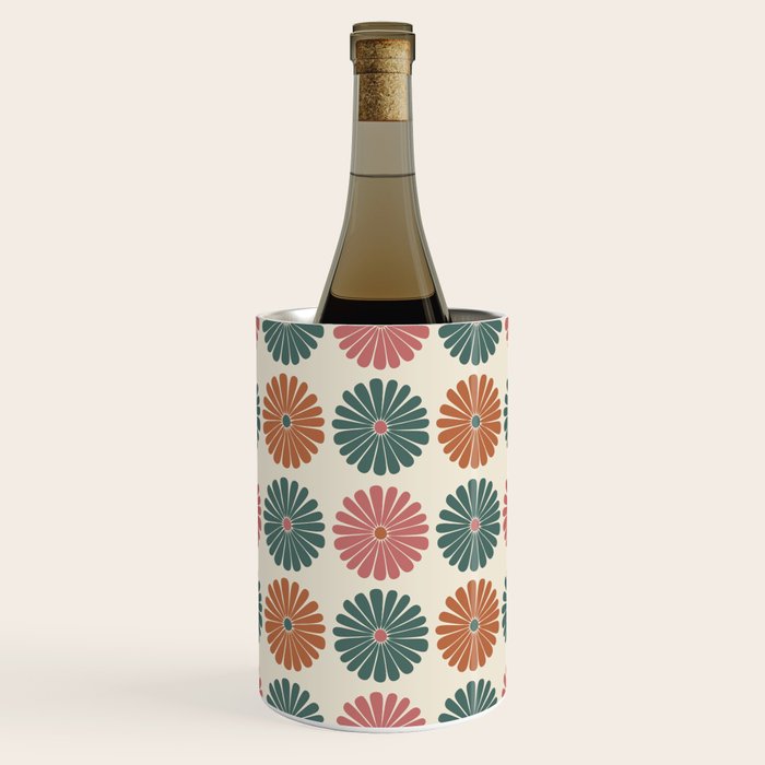 Retro Summer Daisies IX Wine Chiller Gallery Image 1