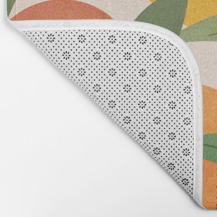 Tropical Garden Leaves 02 Bath Mat Gallery Image 2