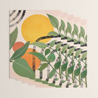 Tropical Garden Leaves 02 Wrapping Paper Gallery Image 3