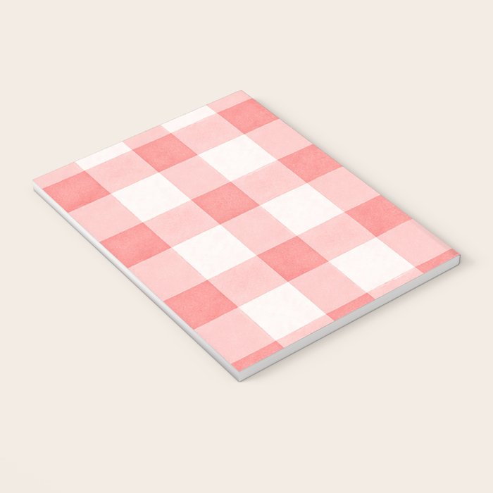 Pink Gingham Notebook Gallery Image 3
