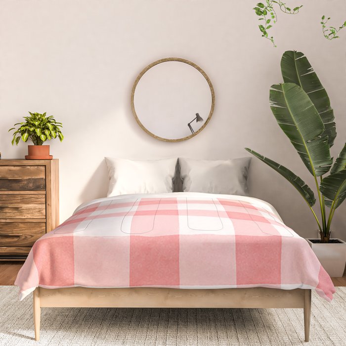 Pink Gingham Comforter Gallery Image 3