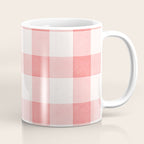 Pink Gingham Coffee Mug Gallery Image 1