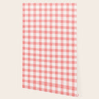 Pink Gingham Wallpaper Gallery Image 2