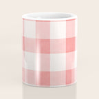 Pink Gingham Coffee Mug Gallery Image 4