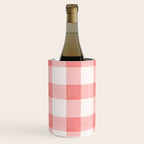 Pink Gingham Wine Chiller Gallery Image 2