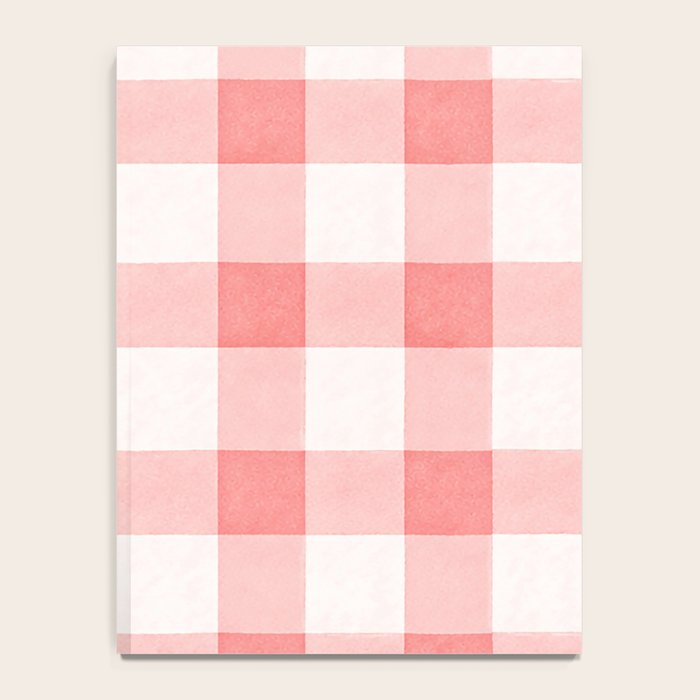 Pink Gingham Notebook Gallery Image 4