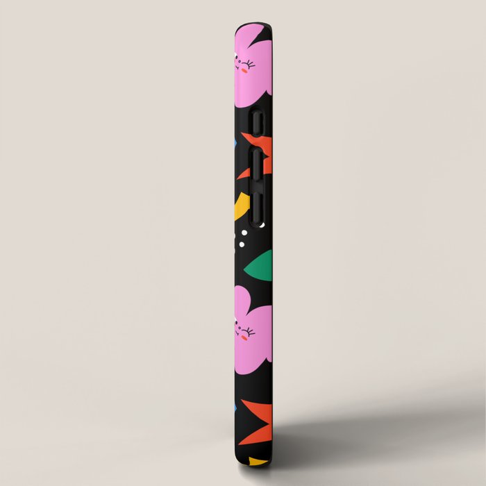 Funny colorful cartoon shape art pattern iPhone Case Gallery Image 2