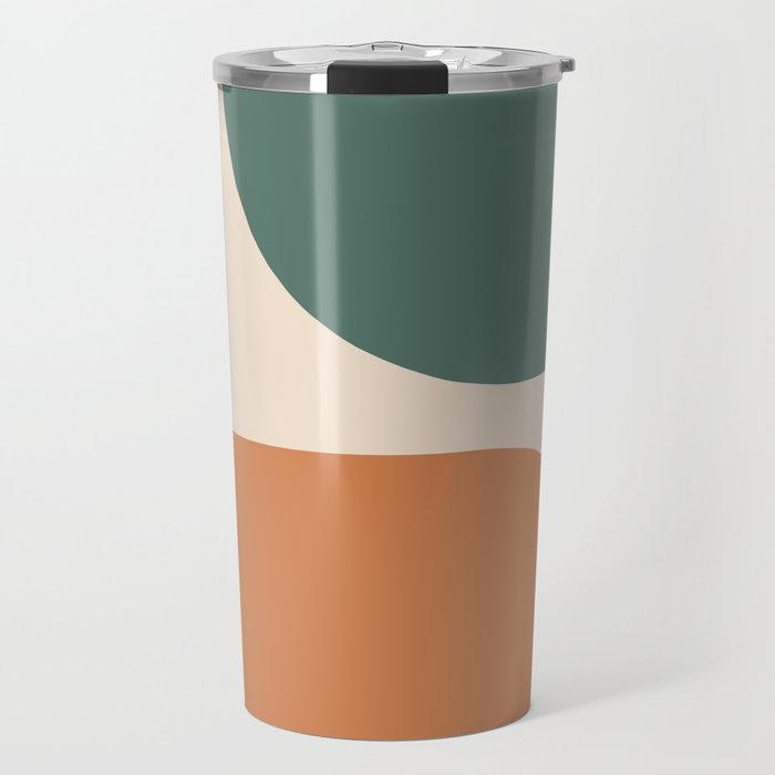 Modern Minimal Arch Abstract LXXXIX Travel Mug Gallery Image 1