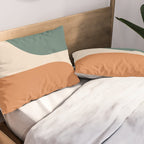 Modern Minimal Arch Abstract LXXXIX Pillow Sham Gallery Image 2