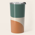 Modern Minimal Arch Abstract LXXXIX Travel Mug Gallery Image 2