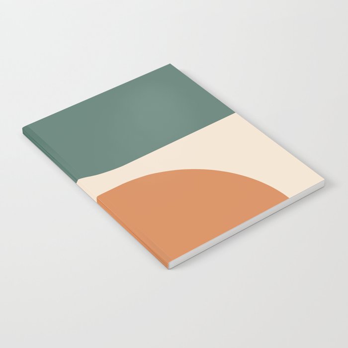 Modern Minimal Arch Abstract LXXXIX Notebook Gallery Image 2