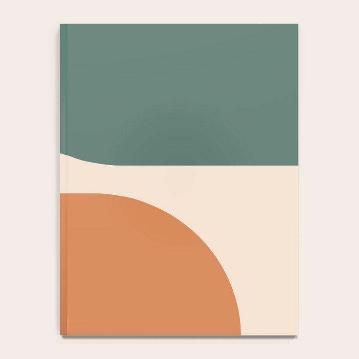 Modern Minimal Arch Abstract LXXXIX Notebook Gallery Image 4