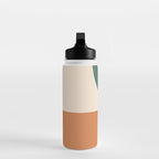 Modern Minimal Arch Abstract LXXXIX Water Bottle Gallery Image 3