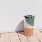 Modern Minimal Arch Abstract LXXXIX Travel Mug Gallery Image 4