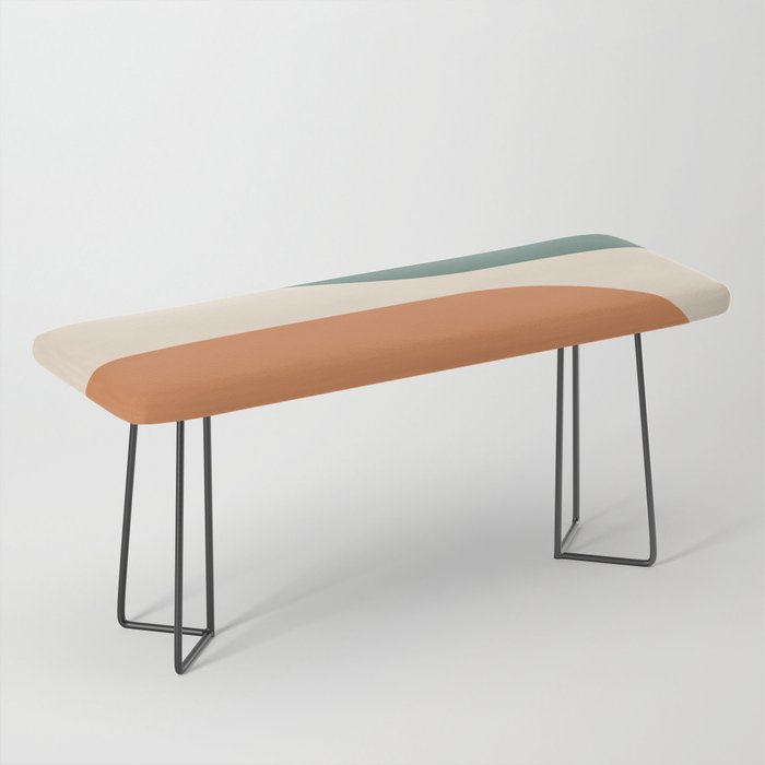 Modern Minimal Arch Abstract LXXXIX Bench Gallery Image 1