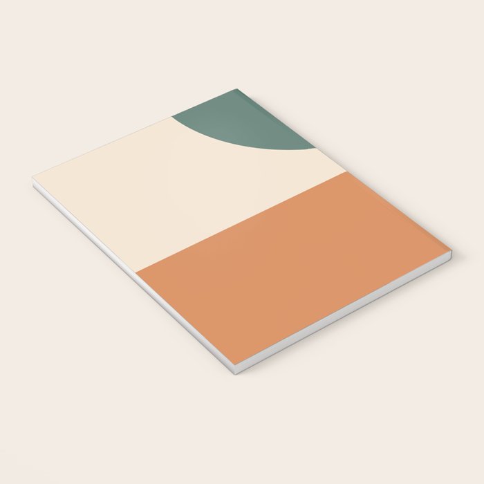 Modern Minimal Arch Abstract LXXXIX Notebook Gallery Image 3