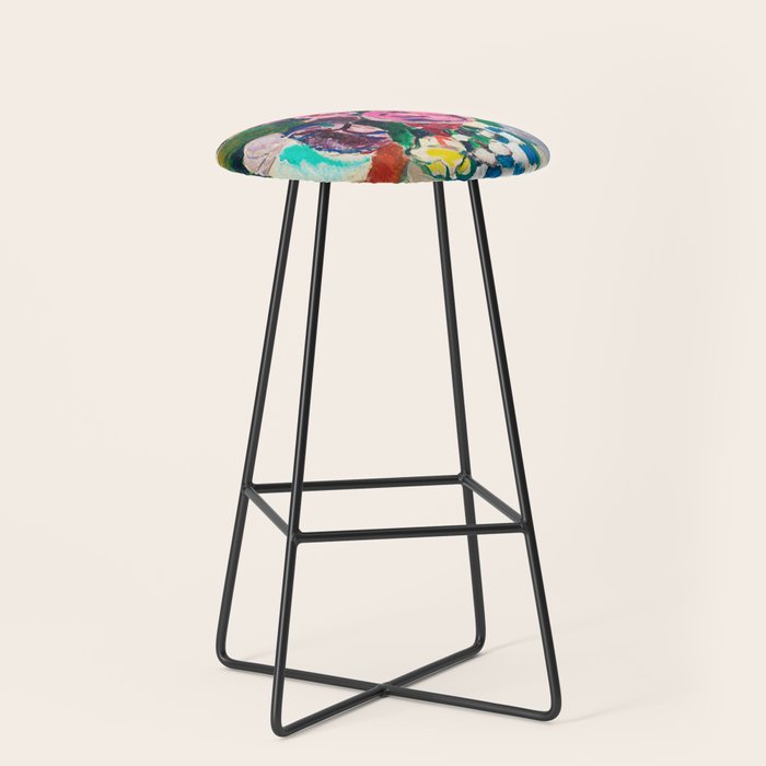 Still Life After Matisse Digital Vector Painting Stool Gallery Image 1