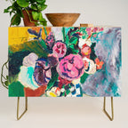 Still Life After Matisse Digital Vector Painting Credenza Gallery Image 1