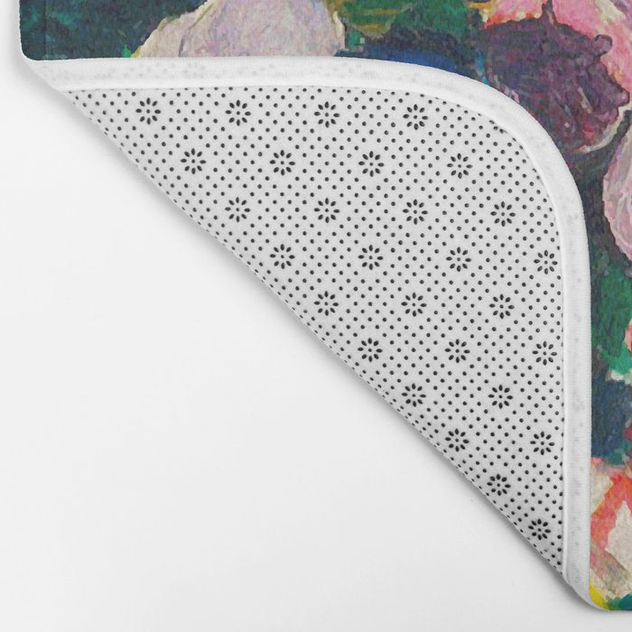 Still Life After Matisse Digital Vector Painting Bath Mat Gallery Image 2
