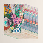 Still Life After Matisse Digital Vector Painting Wrapping Paper Gallery Image 3