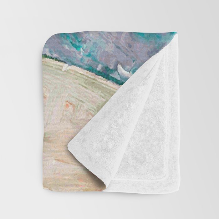 Still Life After Matisse Digital Vector Painting Throw Blanket Gallery Image 3