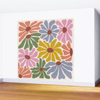 Big Groovy Flower - Vintage Wall Mural Gallery Image 2