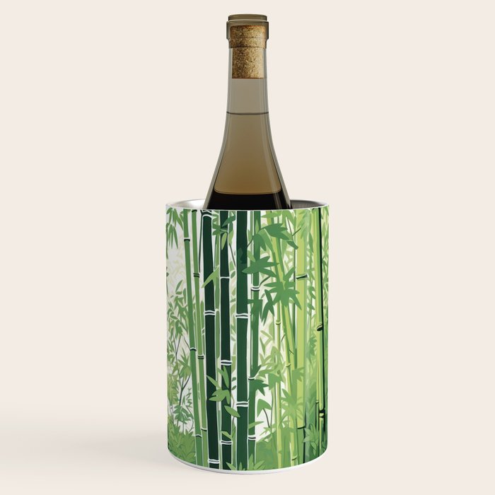 Green Bamboo Forest   Wine Chiller Gallery Image 3