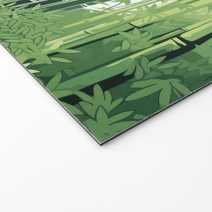 Green Bamboo Forest   Welcome Mat Gallery Image 2